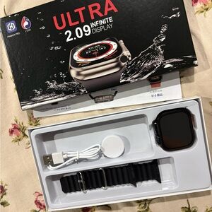 Smartwatch with Black Band